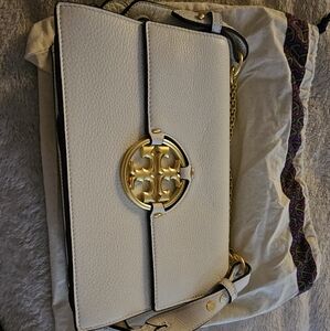 Bag tory burch brand new lether white color